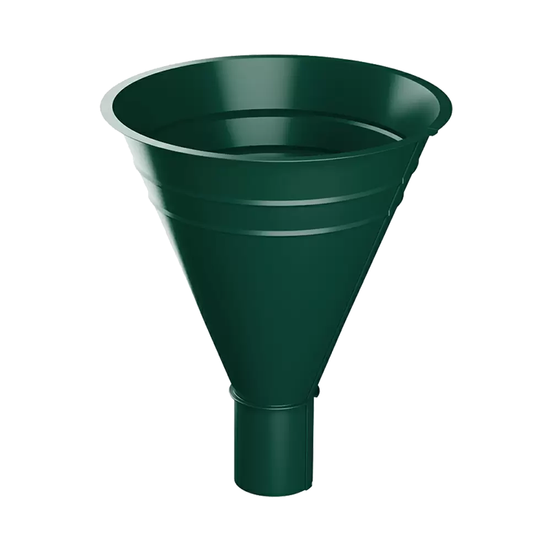 Воронка водосборная Металл Профиль МП Престиж 125/100 RAL6005 Зеленый