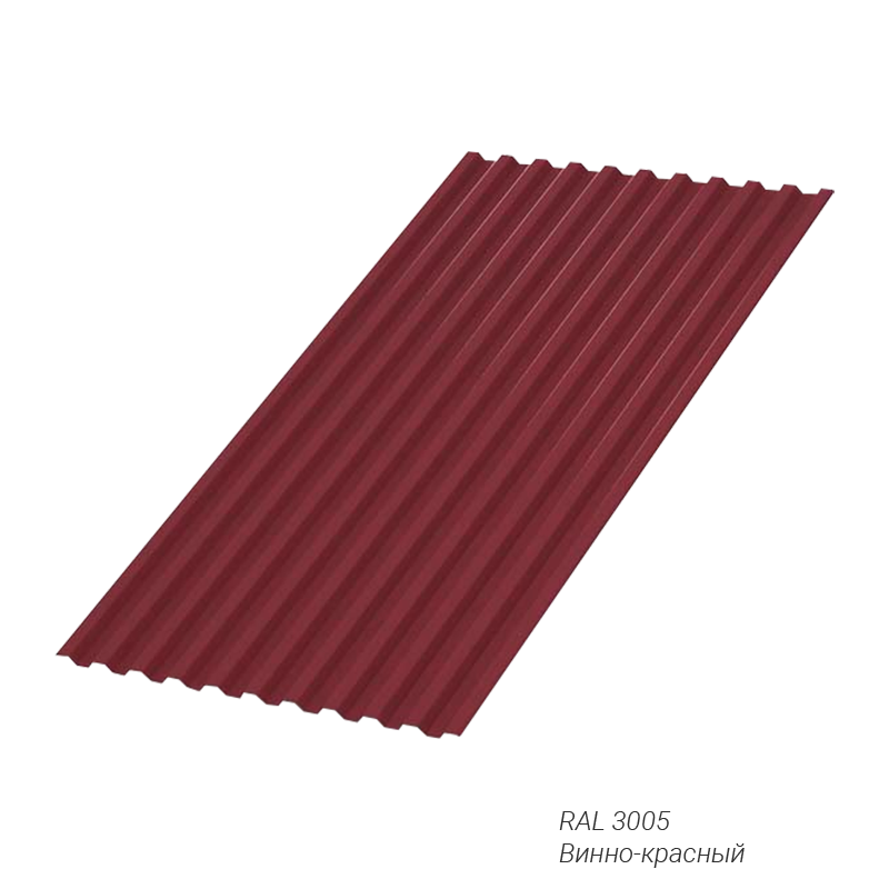 Профнастил Металл Профиль C21 0,45 мм покрытие VikingMP® заказной цвет дешево 