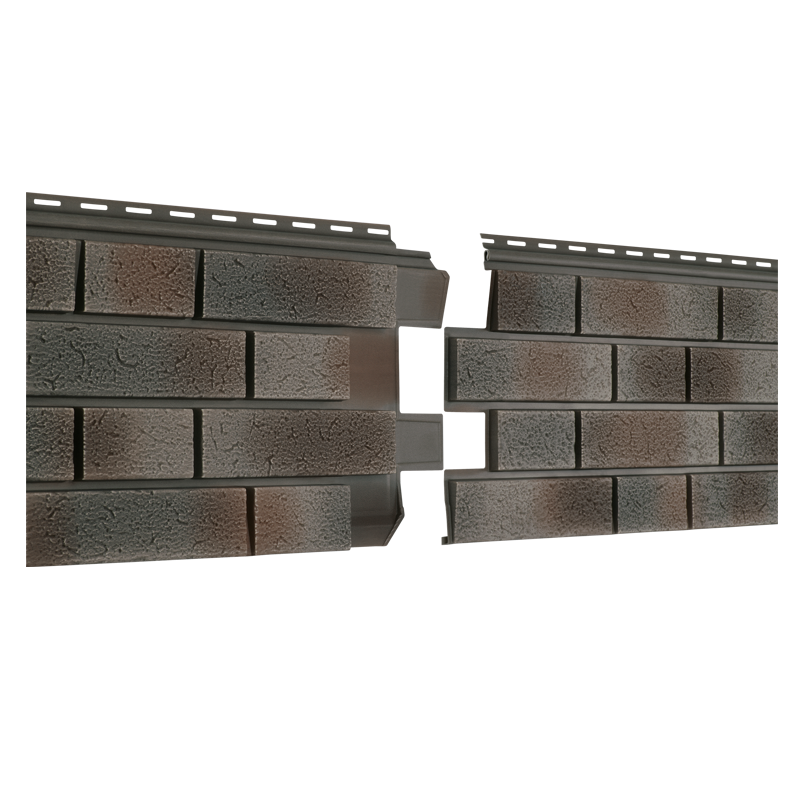 Фасадная панель Ю-Пласт StoneHouse S-Lock Клинкер Нордик Пепел со скидкой в Санкт-Петербурге 