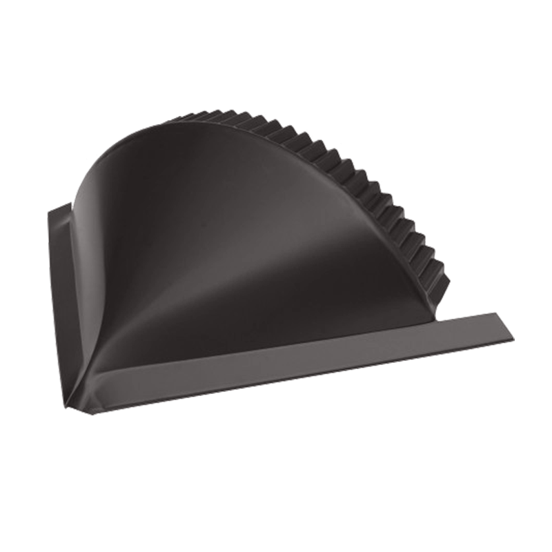 Заглушка конька Scandinavia PE 0,5 мм RR32 / RAL8019 конусная дешево 